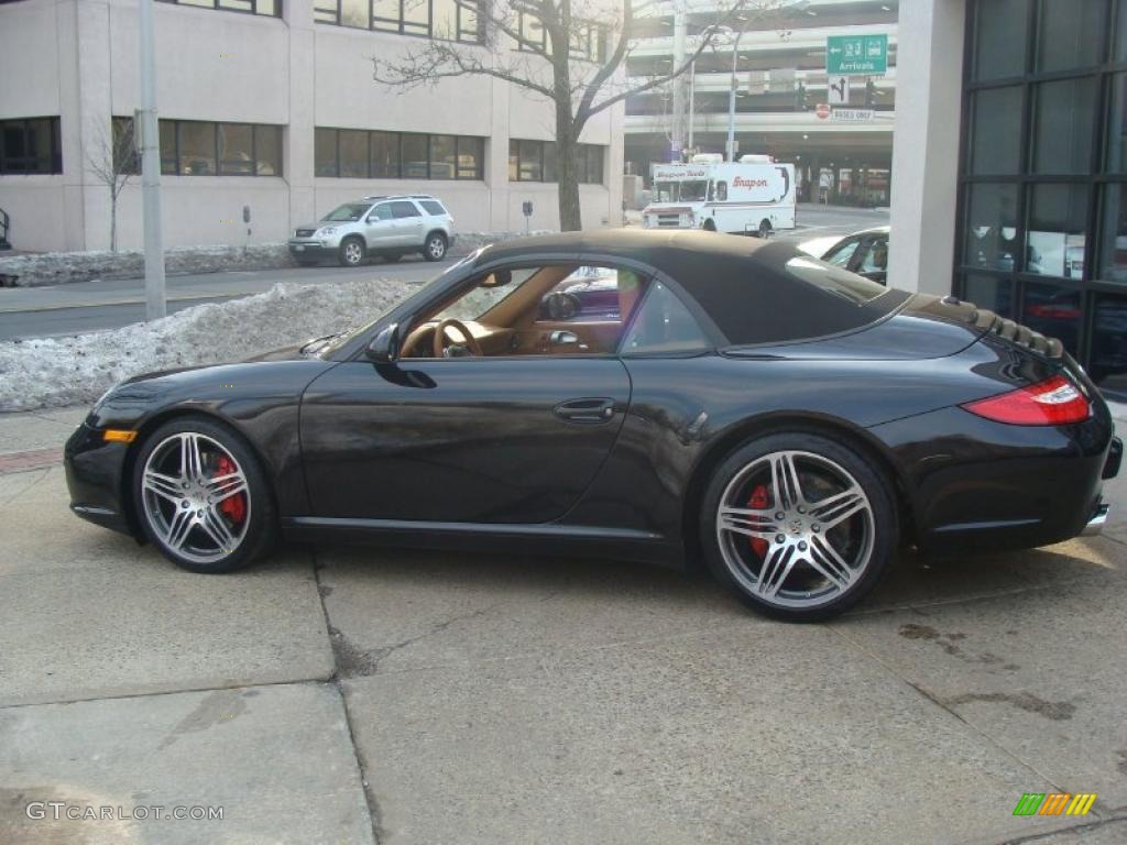 Black 2011 Porsche 911 Carrera S Cabriolet Exterior Photo #45580459