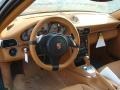 2011 Porsche 911 Natural Brown Interior Dashboard Photo