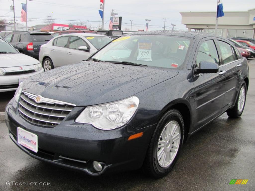 Modern Blue Pearl 2007 Chrysler Sebring Limited Sedan Exterior Photo #45581663