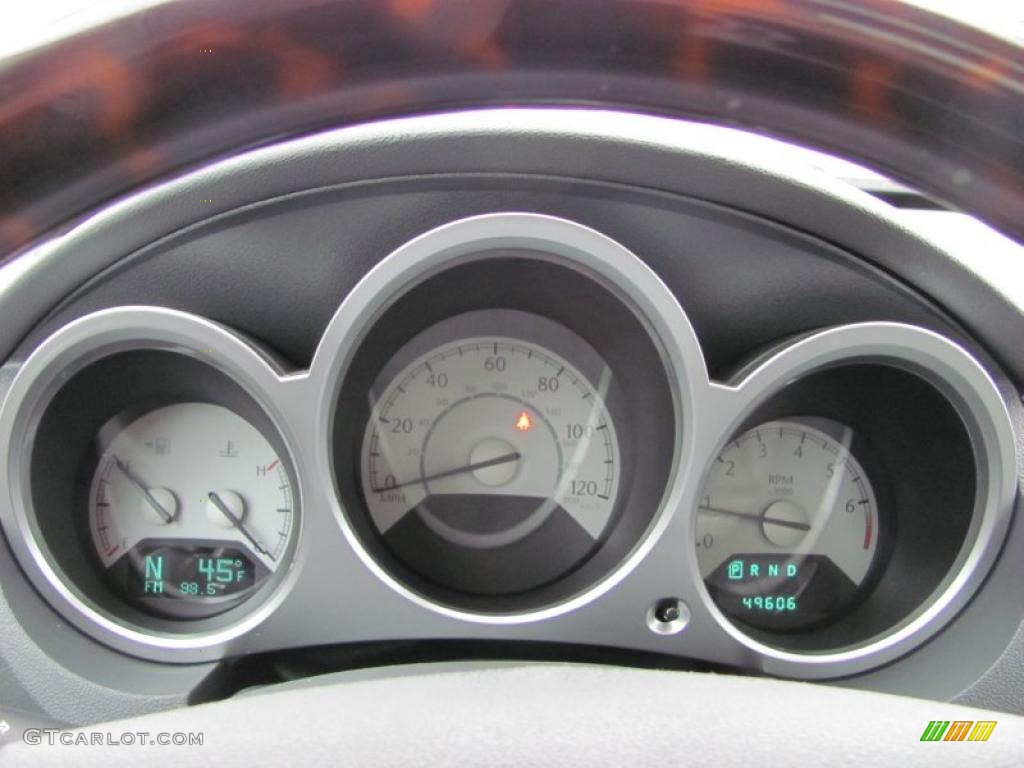2007 Chrysler Sebring Limited Sedan Gauges Photo #45581730