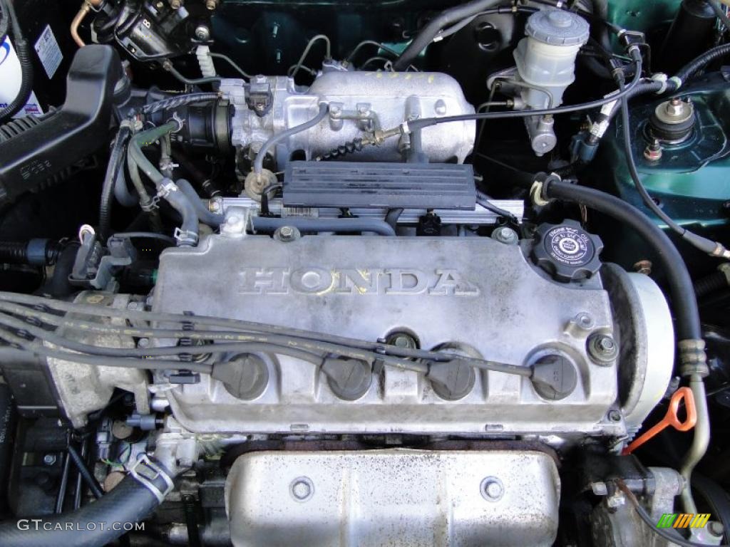 2000 Honda Civic EX Coupe 1.6 Liter SOHC 16-Valve 4 Cylinder Engine Photo #45583264