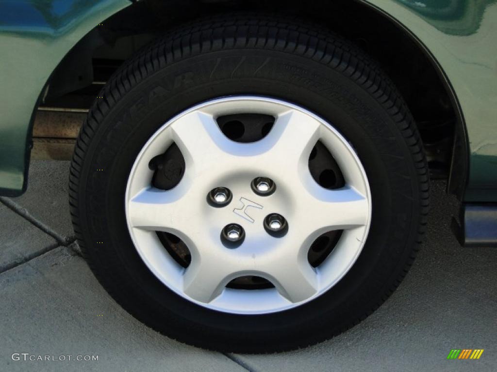 2000 Honda Civic EX Coupe Wheel Photo #45583331