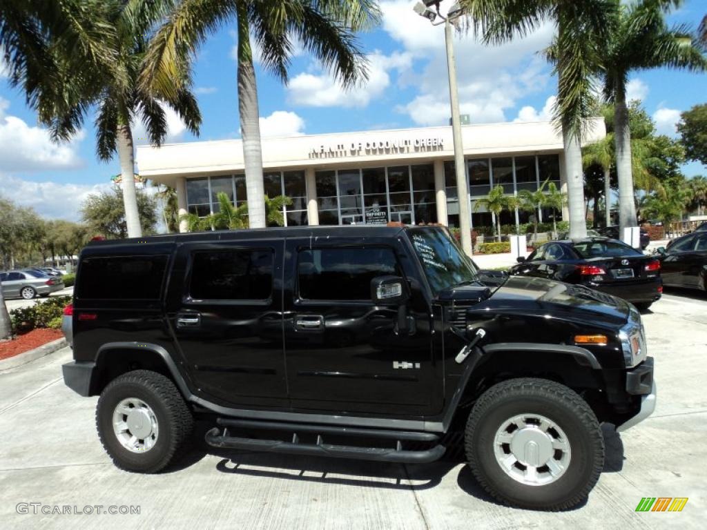 Black Hummer H2