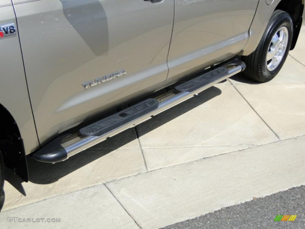 2008 Tundra SR5 CrewMax - Desert Sand Mica / Graphite Gray photo #12