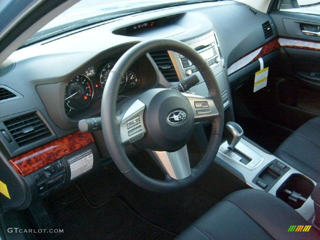 Off-Black Interior 2011 Subaru Legacy 2.5i Limited Photo #45583563