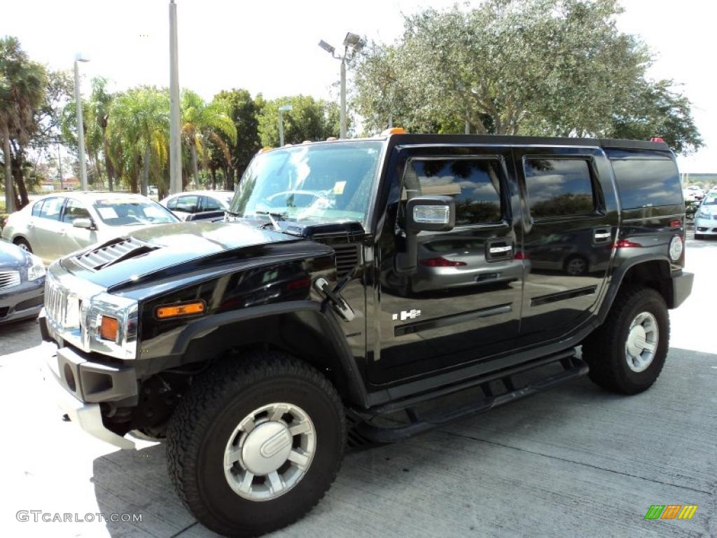 Black 2008 Hummer H2 SUV Exterior Photo #45583639