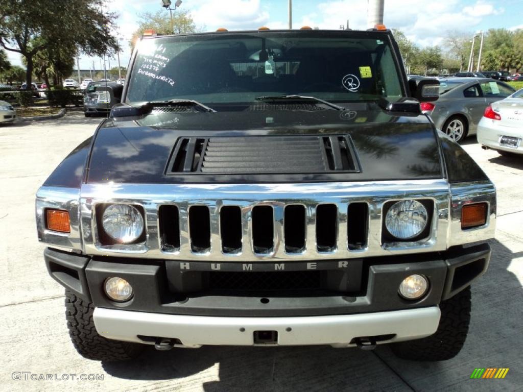 Black 2008 Hummer H2 SUV Exterior Photo #45583653