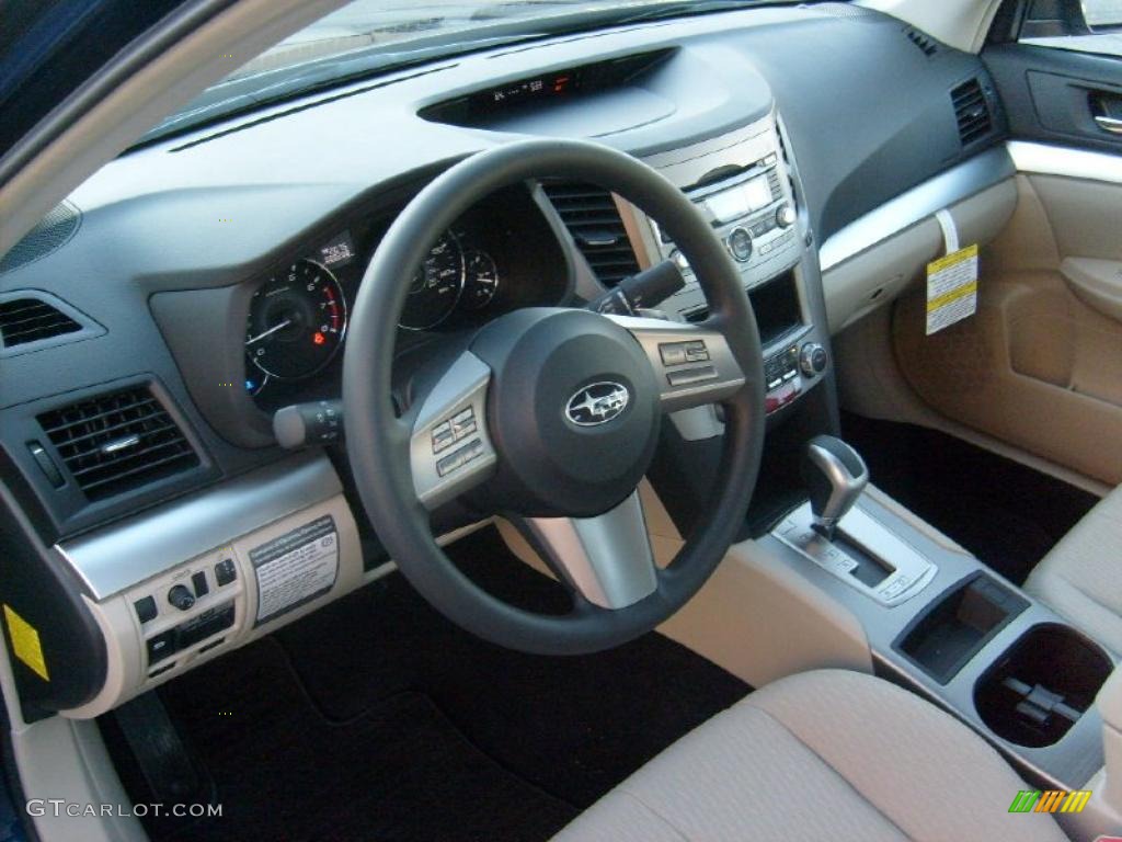 Warm Ivory Interior 2011 Subaru Legacy 2.5i Photo #45584727