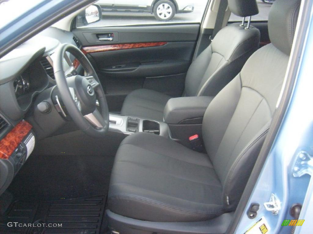 Off Black Interior 2011 Subaru Outback 3.6R Limited Wagon Photo #45585269
