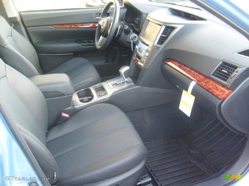 Off Black Interior 2011 Subaru Outback 3.6R Limited Wagon Photo #45585437