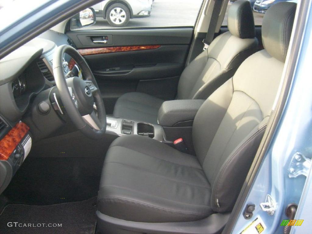 Off Black Interior 2011 Subaru Outback 2.5i Limited Wagon Photo #45585511