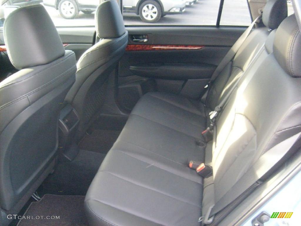 Off Black Interior 2011 Subaru Outback 2.5i Limited Wagon Photo #45585535