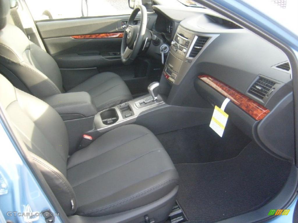 Off Black Interior 2011 Subaru Outback 2.5i Limited Wagon Photo #45585707