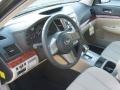 Warm Ivory 2011 Subaru Outback 2.5i Limited Wagon Interior Color