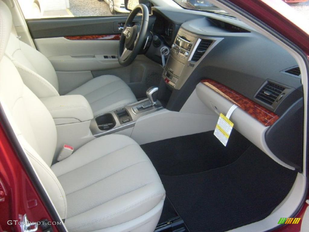 Warm Ivory Interior 2011 Subaru Outback 2.5i Limited Wagon Photo #45586111
