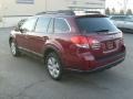 2011 Ruby Red Pearl Subaru Outback 2.5i Limited Wagon  photo #8