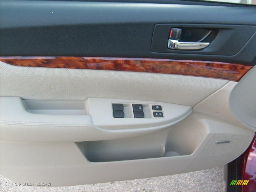 2011 Subaru Outback 2.5i Limited Wagon Warm Ivory Door Panel Photo #45586163