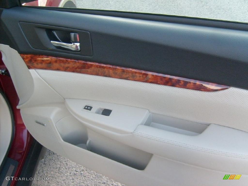 2011 Subaru Outback 2.5i Limited Wagon Warm Ivory Door Panel Photo #45586191