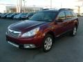 2011 Ruby Red Pearl Subaru Outback 2.5i Limited Wagon  photo #7