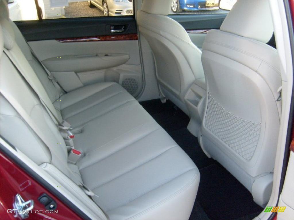 2011 Outback 2.5i Limited Wagon - Ruby Red Pearl / Warm Ivory photo #16