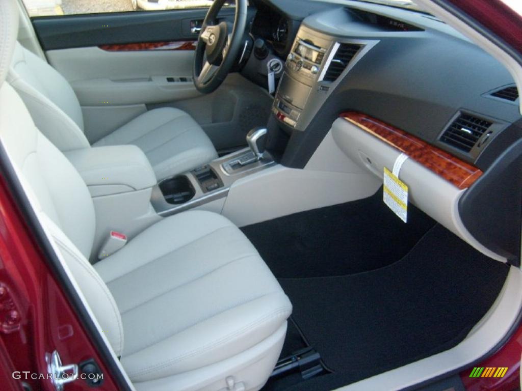 2011 Outback 2.5i Limited Wagon - Ruby Red Pearl / Warm Ivory photo #17