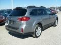 2011 Steel Silver Metallic Subaru Outback 2.5i Premium Wagon  photo #10