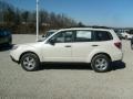 Satin White Pearl 2011 Subaru Forester 2.5 X Exterior