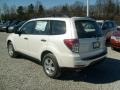 Satin White Pearl 2011 Subaru Forester 2.5 X Exterior