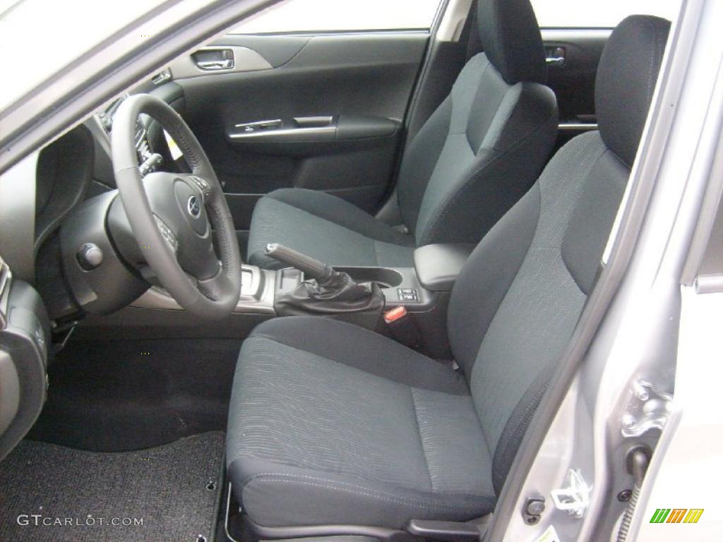 Carbon Black Interior 2011 Subaru Impreza Outback Sport Wagon Photo #45587699