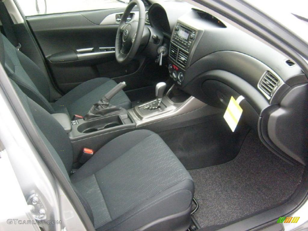 Carbon Black Interior 2011 Subaru Impreza Outback Sport Wagon Photo #45587719