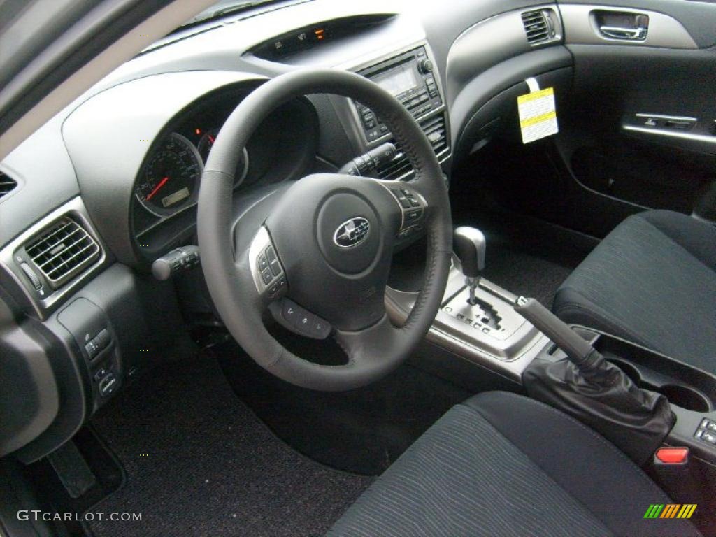 Carbon Black Interior 2011 Subaru Impreza Outback Sport Wagon Photo #45587779