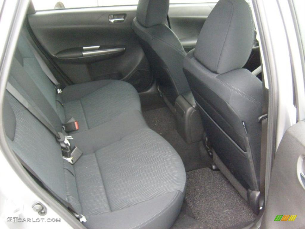 Carbon Black Interior 2011 Subaru Impreza Outback Sport Wagon Photo #45587807