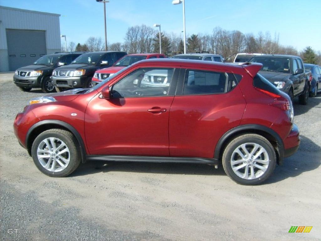 Cayenne Red 2011 Nissan Juke S AWD Exterior Photo #45587871