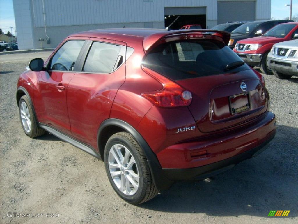 Cayenne Red 2011 Nissan Juke S AWD Exterior Photo #45587915