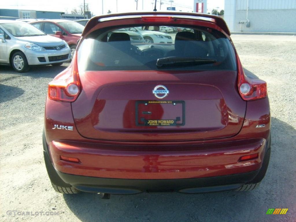 Cayenne Red 2011 Nissan Juke S AWD Exterior Photo #45587923
