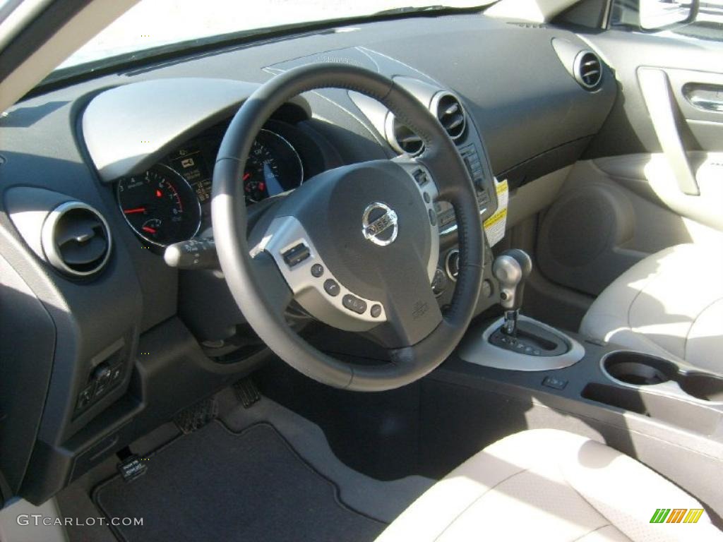2011 Rogue SV AWD - Frosted Steel Metallic / Gray photo #12