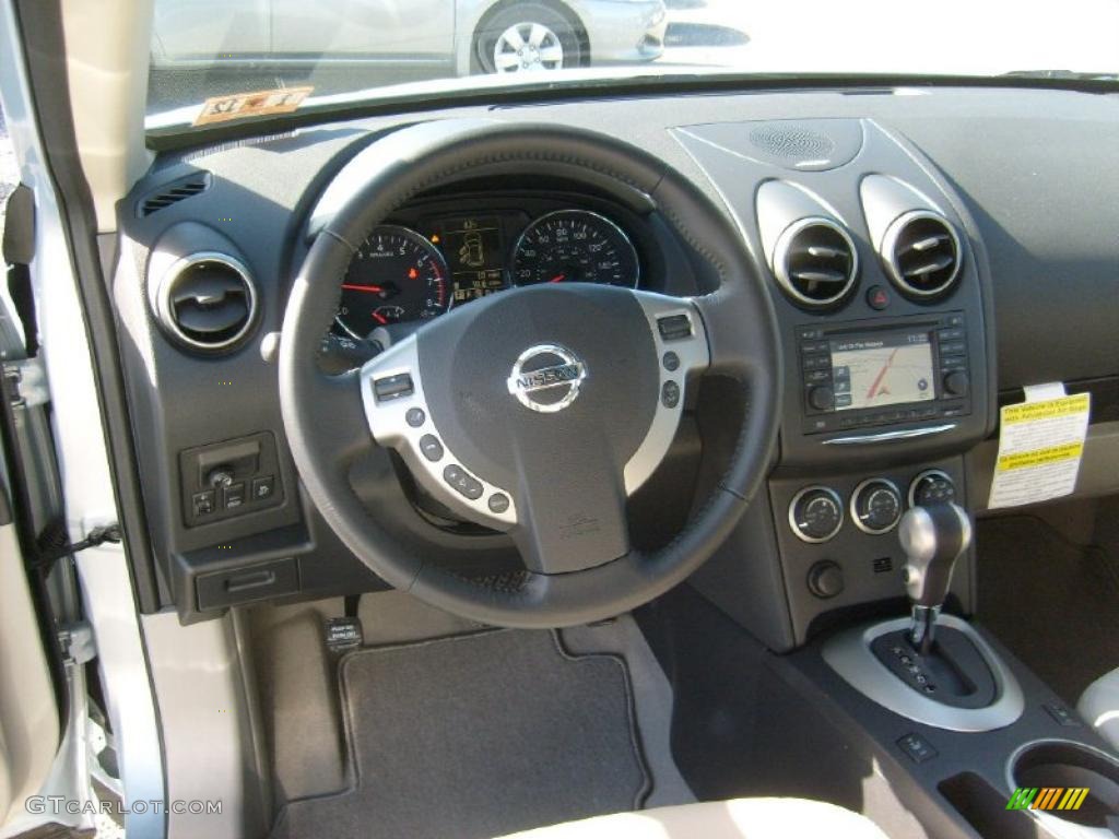 2011 Rogue SV AWD - Frosted Steel Metallic / Gray photo #15