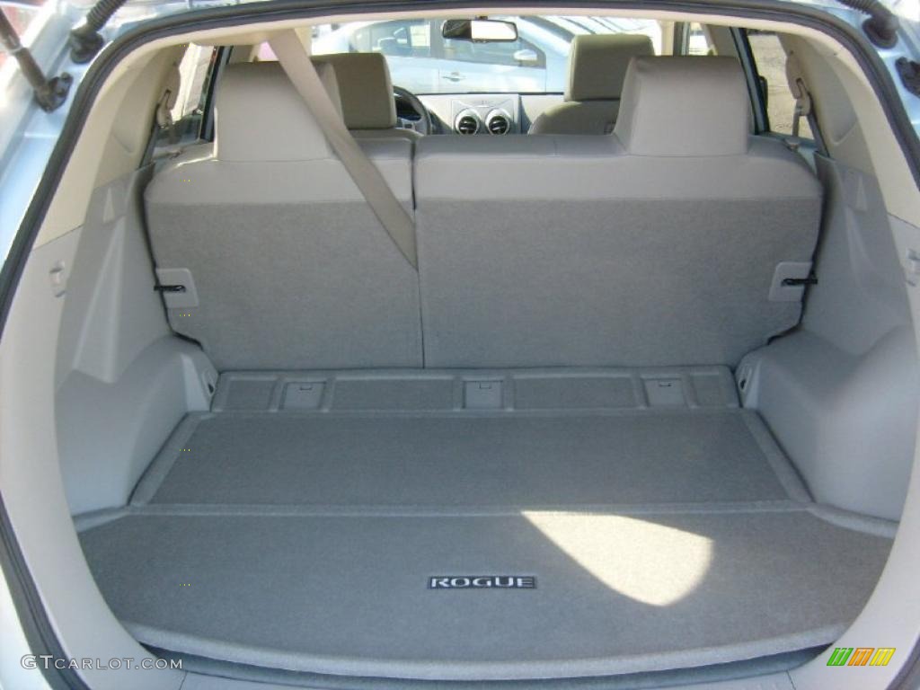 2011 Rogue SV AWD - Frosted Steel Metallic / Gray photo #16