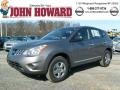 2011 Platinum Graphite Nissan Rogue S AWD  photo #1