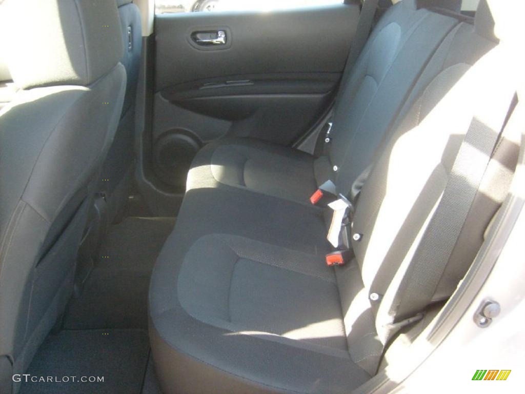 2011 Rogue S AWD - Platinum Graphite / Black photo #4