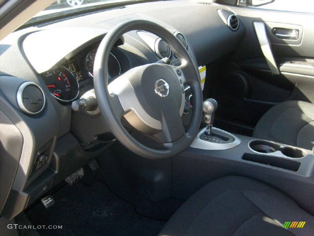 2011 Rogue S AWD - Platinum Graphite / Black photo #14