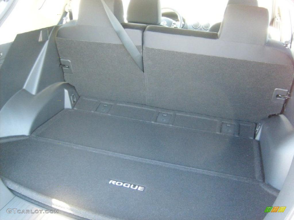 2011 Rogue S AWD - Platinum Graphite / Black photo #17