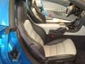 Ebony Black/Titanium 2011 Chevrolet Corvette Grand Sport Coupe Interior Color