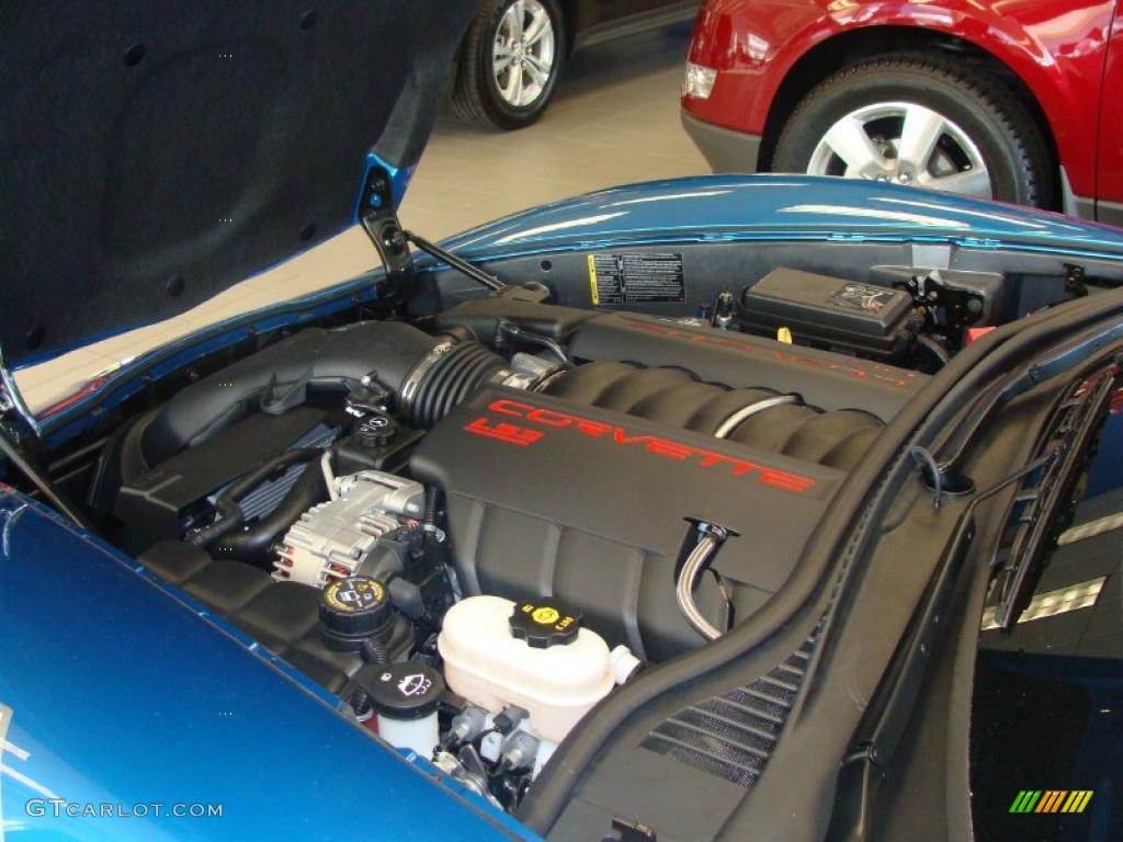 2011 Chevrolet Corvette Grand Sport Coupe 6.2 Liter OHV 16-Valve LS3 V8 Engine Photo #45589451