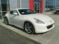 2010 Pearl White Nissan 370Z Sport Touring Coupe  photo #10