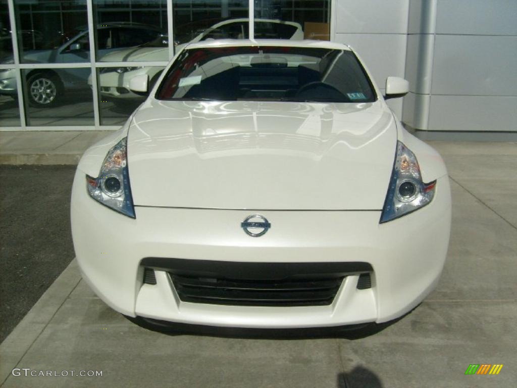 2010 370Z Sport Touring Coupe - Pearl White / Black Leather photo #11