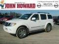 2011 Avalanche White Nissan Pathfinder Silver 4x4  photo #1