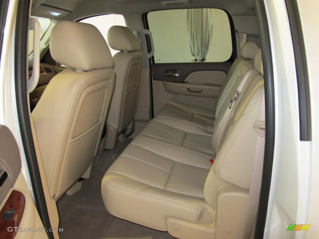 Very Dark Cashmere/Light Cashmere Interior 2011 GMC Sierra 1500 SLT Crew Cab Photo #45589731