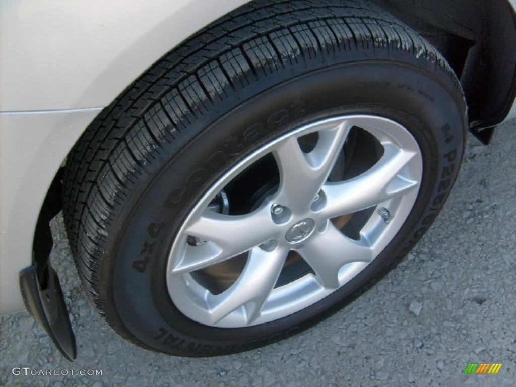 2011 Nissan Rogue SV AWD Wheel Photo #45590083