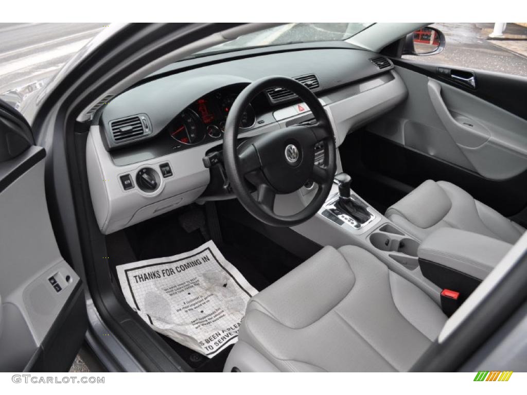 Classic Grey Interior 2007 Volkswagen Passat 3.6 4Motion Sedan Photo #45590859